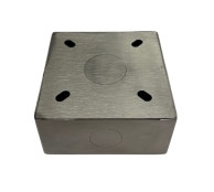 Pinta-asennuskehys PK40 86x86x40mm, ruostumaton teräs