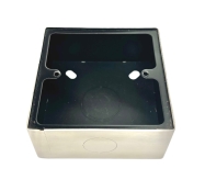 PK40A Pinta-asennuskotelo avainkytkimille, ruostumaton teräs