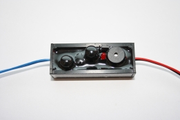 PSM B1A12VBZ Spänningsomvandlare stabiliserad ± 4% med summer