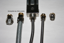 Sovitusyhde Ner 4000, 5000 ja 5500 LR RST sarjoihin 20 mm putkelle