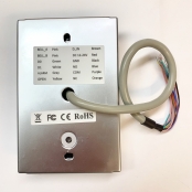 Koodilukko NED-2023, RFID lukijalla, 12-24VDC, IP68