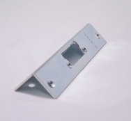 RLH0 Rintalevy huultamattomalle ovelle kromattu