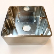 Pinta-asennuskehys PK38 86x86x38mm, kirkas